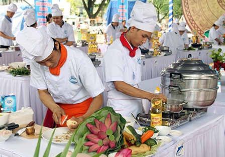 Nhiều món ngon từ cá tra tại Mekong Chef 2016