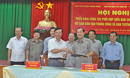 Ký kết quy chế phối hợp giai đoạn 2016-2020