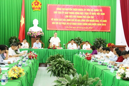 Cần hiện đại hóa công tác khảo sát 
mức độ hài lòng của người dân