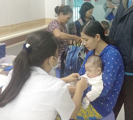 Bùng phát bệnh nhiễm khuẩn hô hấp cấp