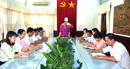 Nâng cao chất lượng công tác tham mưu, tổng hợp và phục vụ