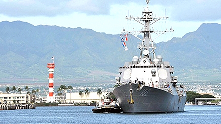 Tàu chiến Mỹ sẽ đến New Zealand sau hơn 30 năm