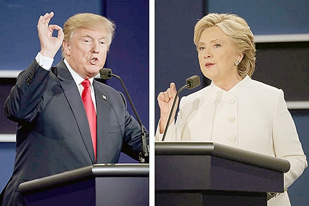 Bầu cử Tổng thống Mỹ năm 2016:
Gay cấn vòng tranh luận cuối cùng