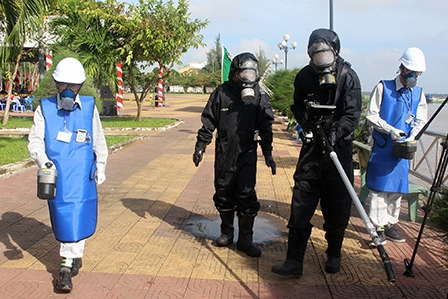 Diễn tập ứng phó sự cố bức xạ và hạt nhân