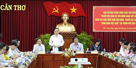 Thực hiện thường xuyên Cuộc vận động
“Người Việt Nam ưu tiên dùng hàng Việt Nam”