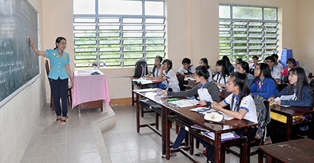 Khắc phục khuyết điểm, nâng cao chất lượng dạy học