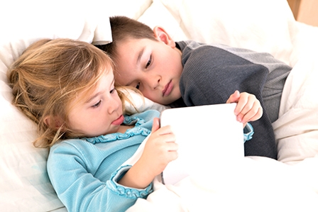 Thiết bị di động cản trở 

giấc ngủ của trẻ