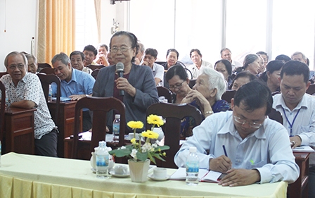 Đại biểu HĐND thành phố tiếp xúc cử tri quận Ninh Kiều