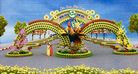 Đường đèn nghệ thuật Cần Thơ sẽ sáng đèn dịp 22-12-2016