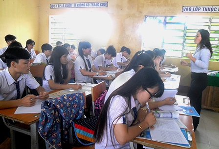 Thay đổi để phù hợp cách thi mới