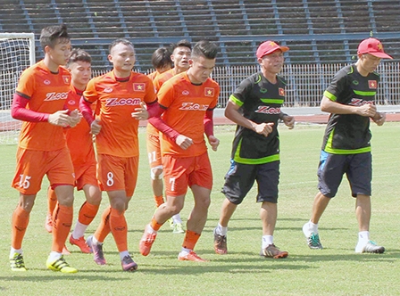 Bài kiểm tra cuối cùng của tuyển Việt Nam