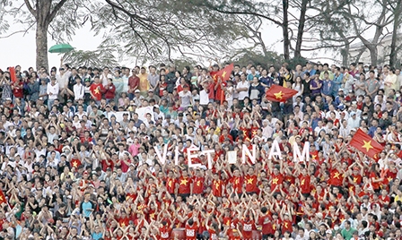 Hội Cổ động viên Cần Thơ sẽ "nhuộm đỏ" khán đài B1