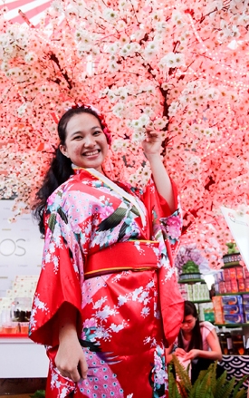 “Ngắm” xứ sở Mặt Trời Mọc ở Cần Thơ