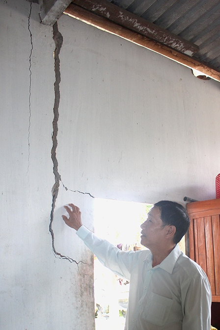 Thi công làm nứt nhà dân, chậm bồi thường