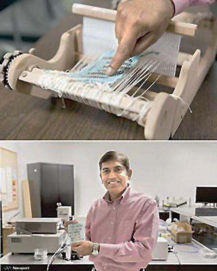 Vải tích trữ năng lượng Mặt trời