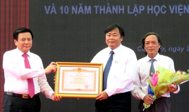 Học viện Chính trị khu vực IV kỷ niệm 
10 năm thành lập