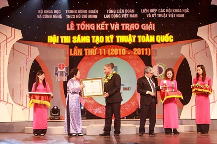 Sáng chế công nghệ chế biến cát sạch đầu tiên ở Việt Nam