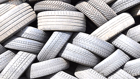 Sản xuất nhiên liệu sạch
từ vỏ xe cũ