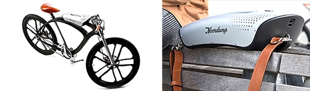 Xe đạp điện có bộ pin đa chức năng