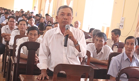 Cử tri huyện Thới Lai kiến nghị:
Đầu tư phát triển nông nghiệp
công nghệ cao