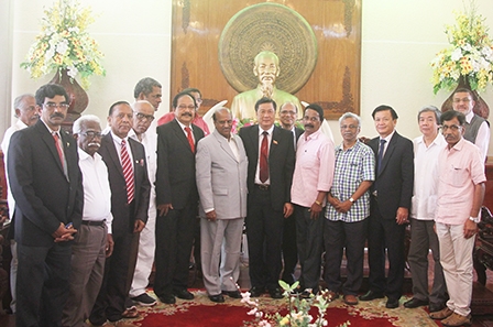 Lãnh đạo TP Cần Thơ tiếp Đoàn Tổ chức Hòa bình
và đoàn kết toàn Ấn Độ