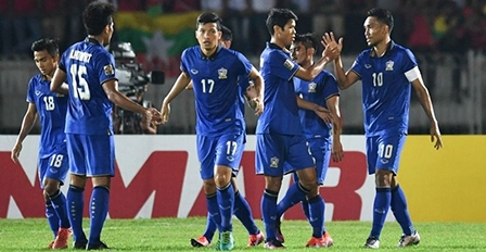 Thái Lan  Myanmar: 2-0 <br>
Quân đoàn Kiatisuk chứng tỏ sức mạnh