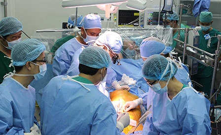 Hai bệnh nhân đầu tiên được phẫu thuật tim
tại Bệnh viện Đa khoa TP Cần Thơ