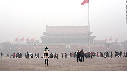 Nhiều thành phố Trung Quốc chìm trong khói bụi