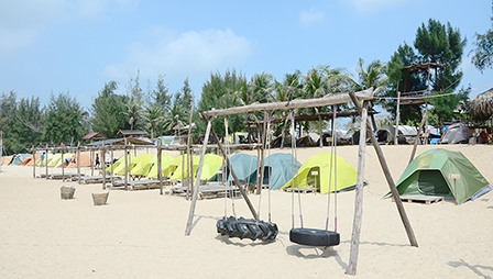 Lưu ý chọn điểm cắm trại