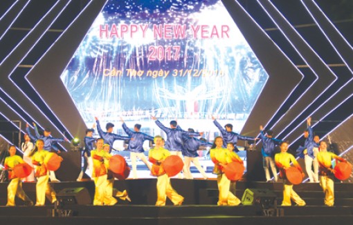 Cần Thơ chào năm mới 2017