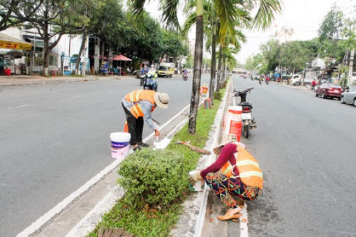 Ninh Kiều cơ bản hoàn thành chỉnh trang 
đô thị đón Tết