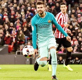 Gerard Pique gây “bão” truyền thông