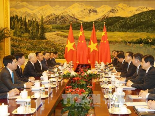 Hoạt động của Tổng Bí thư Nguyễn Phú Trọng tại Trung Quốc