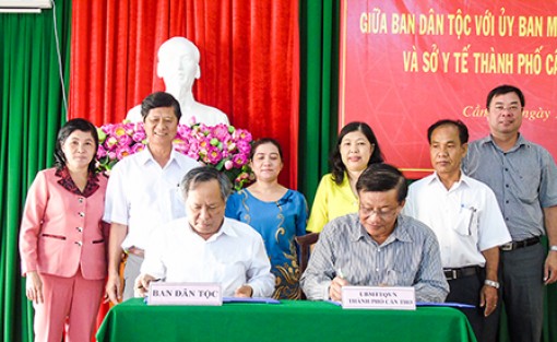 Tăng cường phối hợp 
thực hiện tốt công tác dân tộc