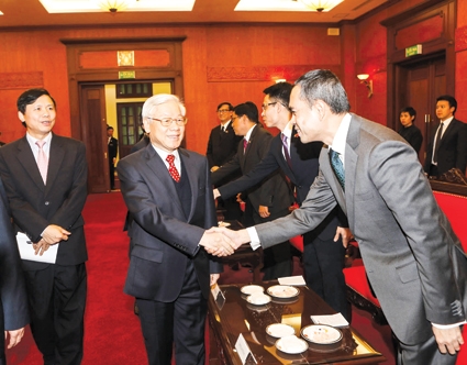 Tổng Bí thư Nguyễn Phú Trọng tiếp Trưởng cơ quan Đại diện ngoại giao các nước ASEAN