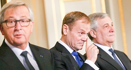 EU họp thượng đỉnh 
trong thách thức