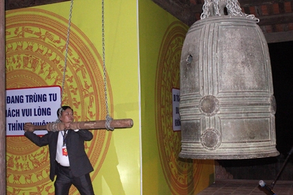 Công nhận bảo vật Quốc gia đôi chuông chùa Viên Minh và Đền Quan Triều