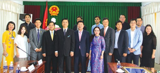 Lãnh đạo thành phố tiếp các nhà đầu tư Hàn Quốc