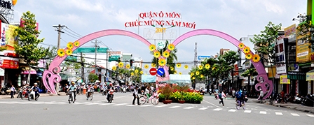 Đảng bộ phường Châu Văn Liêm: Lãnh đạo xây dựng 
phường văn minh đô thị