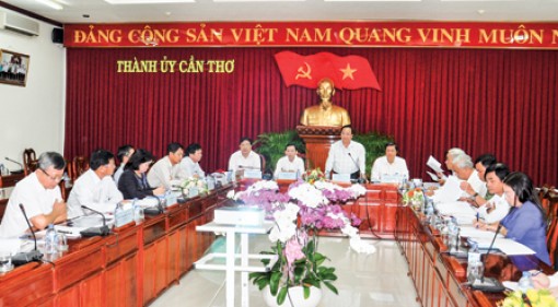 Thống nhất chủ trương thực hiện một số 
dự án quan trọng của thành phố