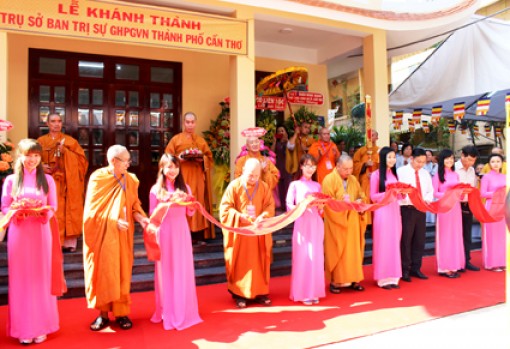 Khánh thành trụ sở Ban Trị sự Giáo hội Phật giáo Việt Nam TP Cần Thơ