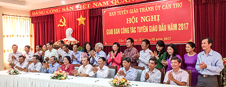 Hội nghị giao ban công tác tuyên giáo
đầu năm