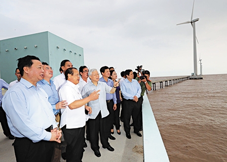 Thăm làm việc tại Bạc Liêu, Tổng Bí thư Nguyễn Phú Trọng: Ưu tiên phát triển nông nghiệp công nghệ cao, chất lượng cao