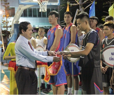 Khai mạc Giải cúp bóng rổ nam, nữ