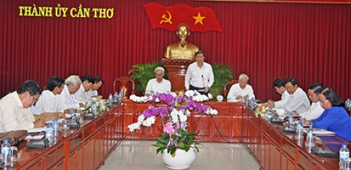 Sẽ tổ chức hội nghị bàn giải pháp xây dựng
và chỉnh đốn Đảng, đẩy mạnh cải cách hành chính