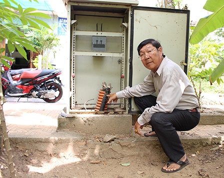 Khu tái định cư thiếu đèn chiếu sáng công cộng