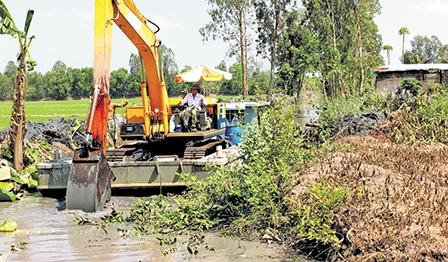 Thới Lai: Nâng cấp hệ thống thủy lợi phục vụ sản xuất