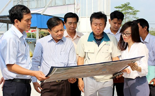 Kiểm tra công tác bồi thường, hỗ trợ và tái định cư Dự án Nhà máy giày TaeKwang