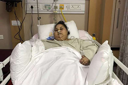 Người phụ nữ nặng nhất thế giới giảm 100 kg