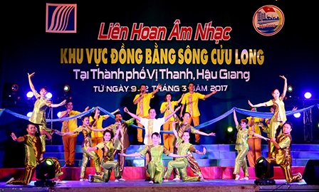 Khai mạc Liên hoan Âm nhạc khu vực ĐBSCL